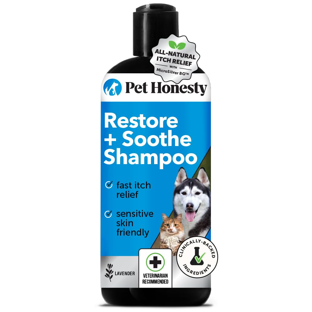 Anti-Itch Pet Shampoo for Skin Relief & Deodorizing