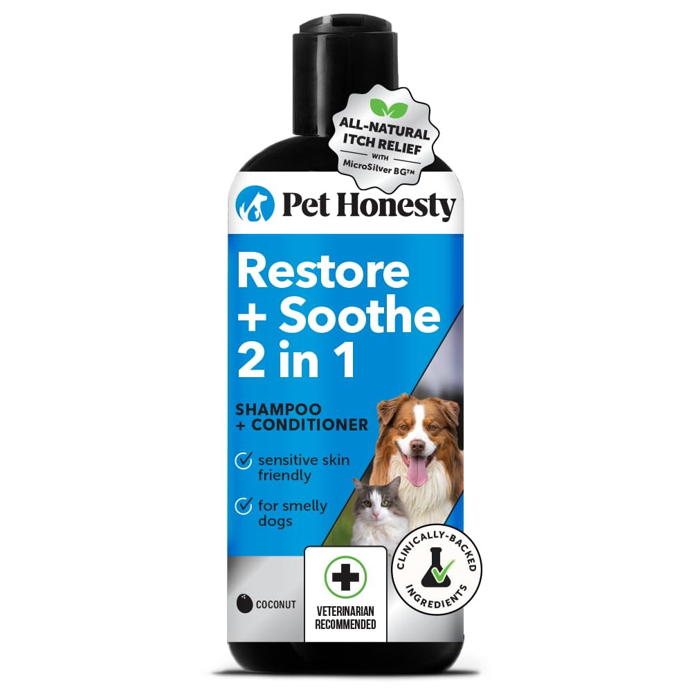Anti-Itch Pet Shampoo for Skin Relief & Deodorizing
