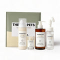4-in-1 Pet Spa Kit with Oatmeal Shampoo, Conditioner & Paw Care