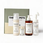 4-in-1 Pet Spa Kit with Oatmeal Shampoo, Conditioner & Paw Care