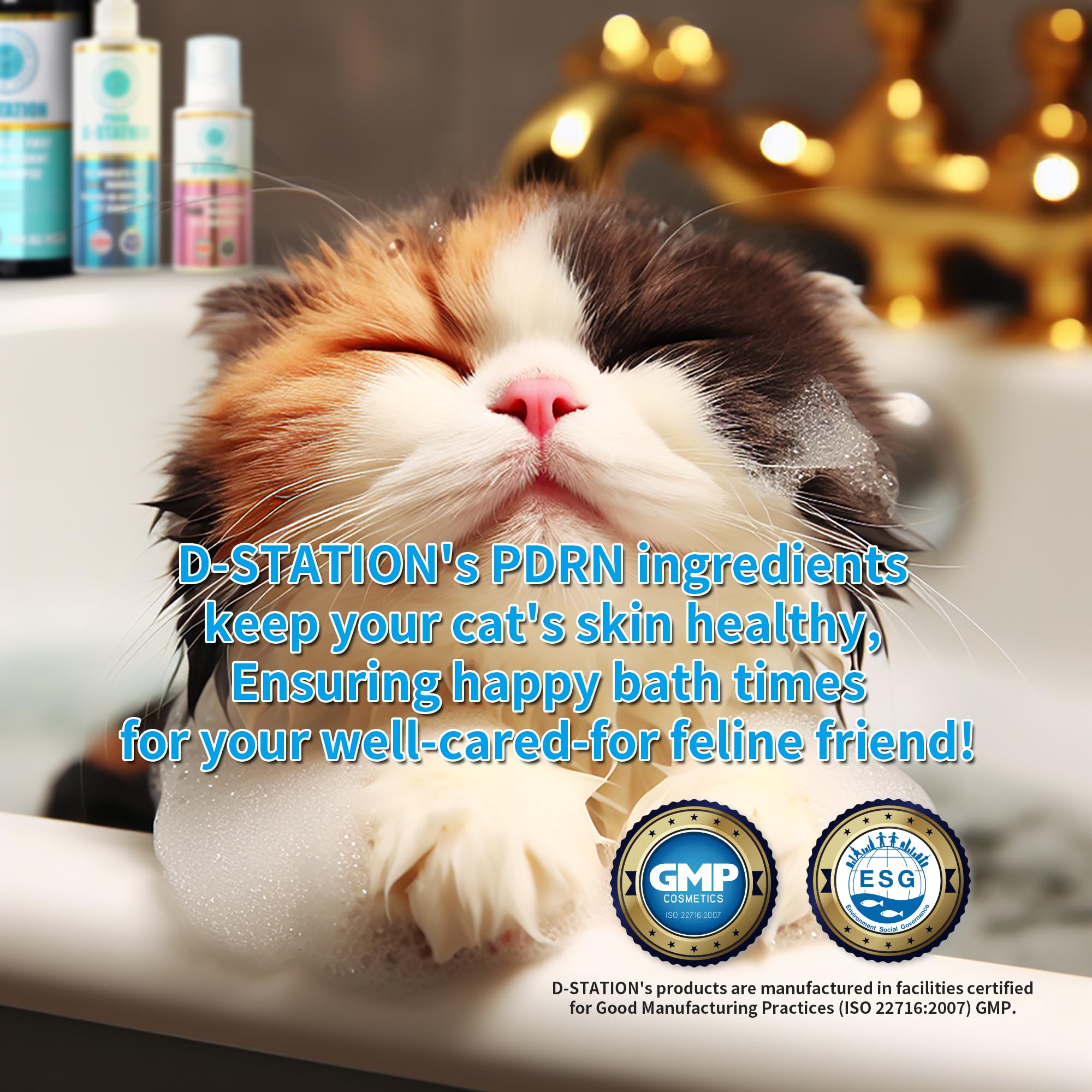 Moisturizing Pet Shampoo with Salmon DNA & Manuka Honey